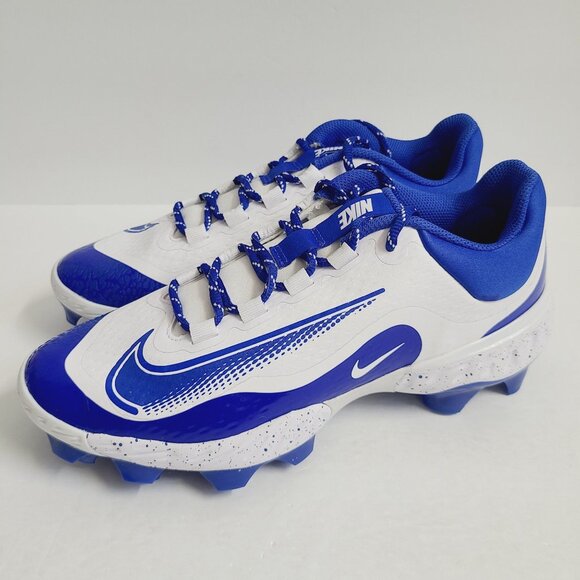 NEW Nike Alpha Huarache Elite 4 Low MCS Baseball Cleats FD6255-106 Size 8.5 - Picture 1 of 8